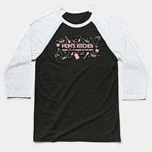 Mothers Day Gift Love Menu Baseball T-Shirt